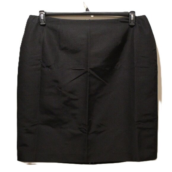 NWT: Talbots Black Refined Ponte Skirt - Sz 18 - Picture 1 of 4